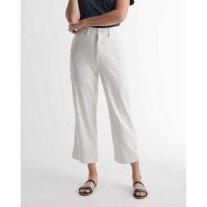 Quince Women's White Jeans
